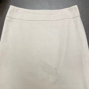 Wool Tan Ann Taylor Pencil Skirt